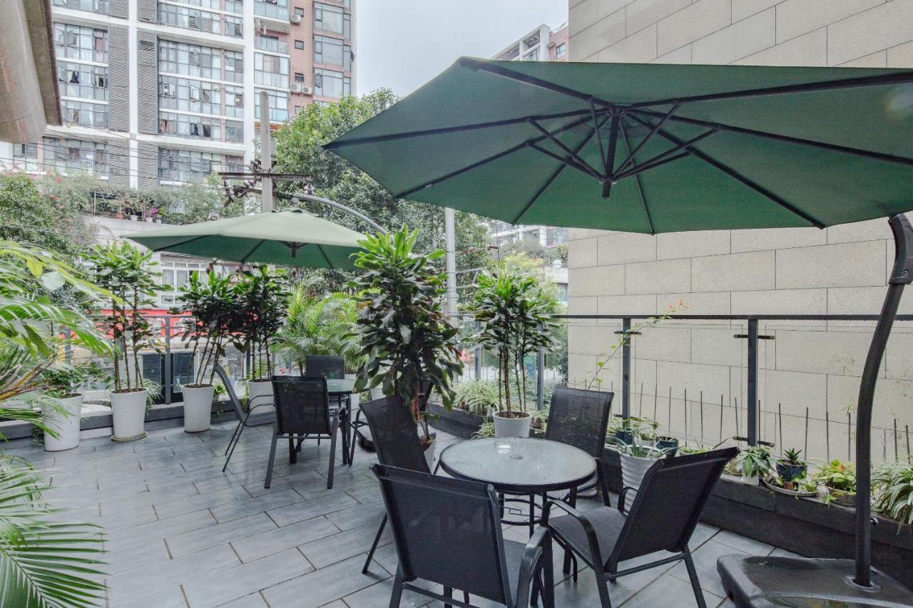 Sam Cozy Hotel Chengdú Exterior foto