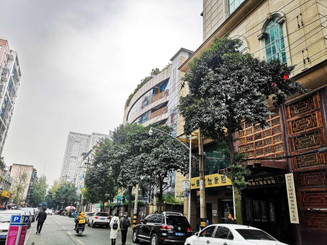 Sam Cozy Hotel Chengdú Exterior foto