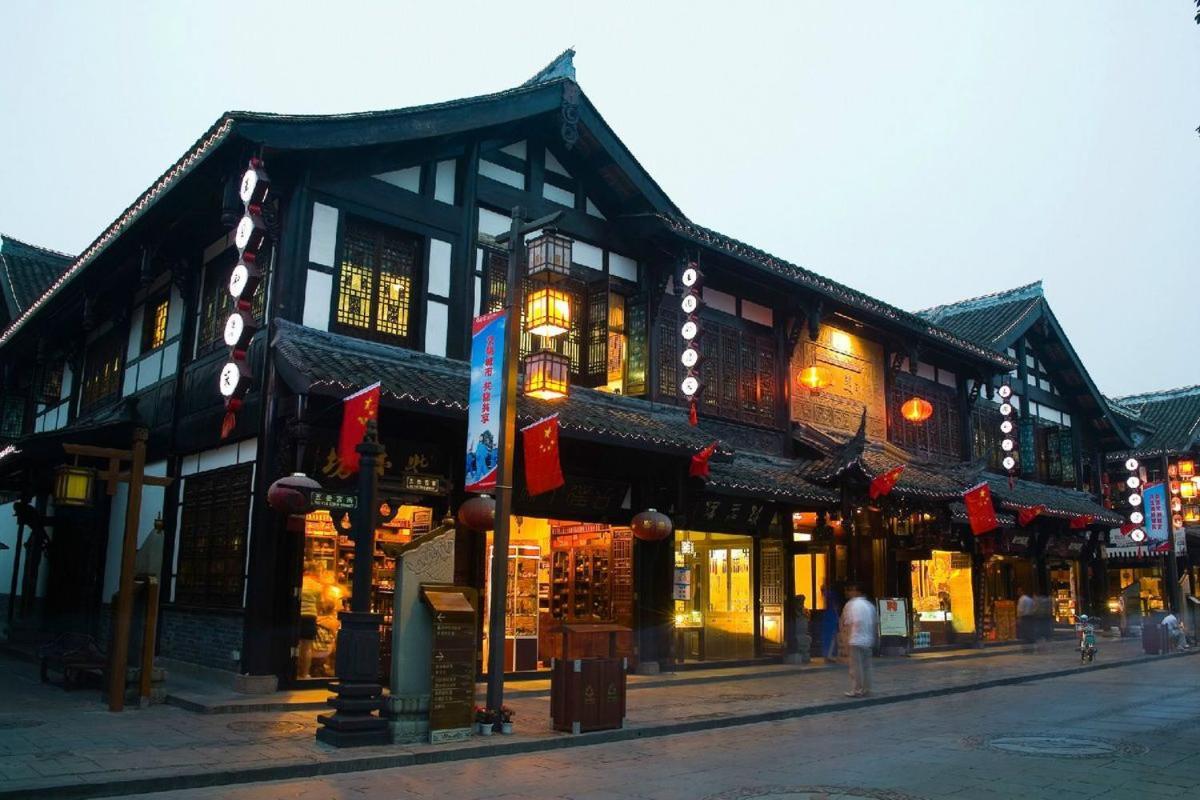 Sam Cozy Hotel Chengdú Exterior foto